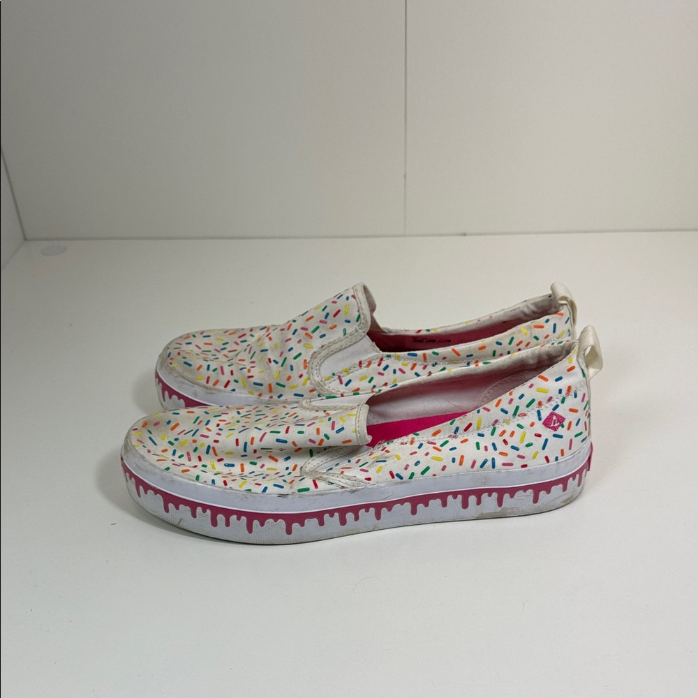 Colorful Sprinkle Slip-On Shoes - Picture 7 of 9